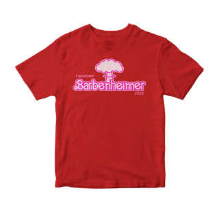 Nome do produto Camiseta Barbenheimer 2023 (Barbie x Oppenheimer)