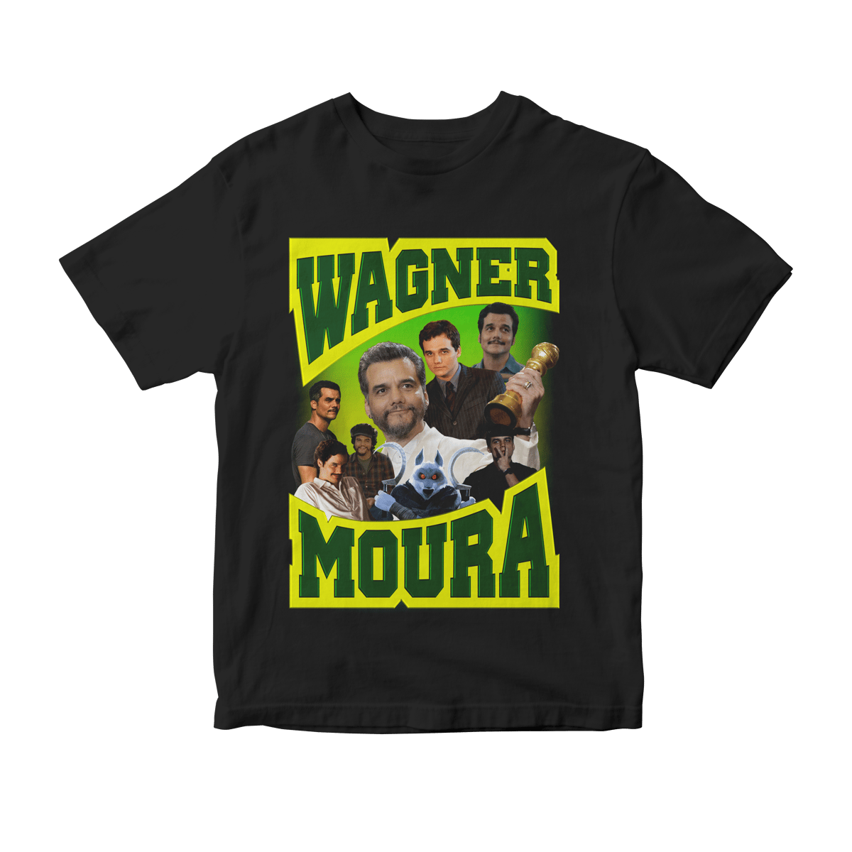 Nome do produto: Camiseta Wagner Moura