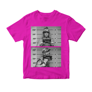 Nome do produto Camiseta Barbie e Ken P&B