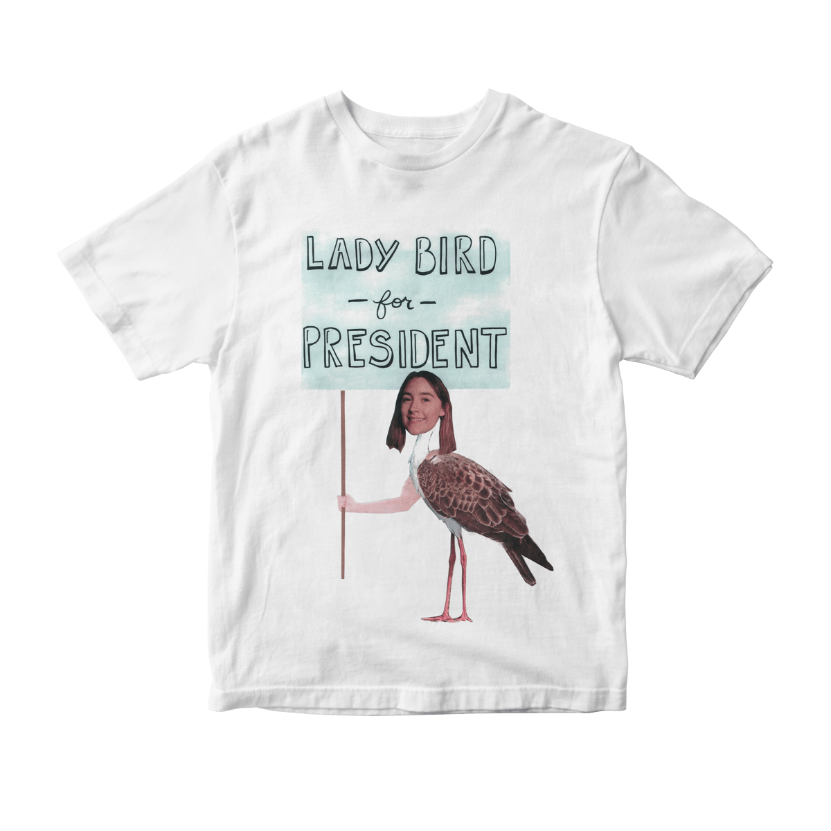 Nome do produto: Camiseta Lady Bird for President