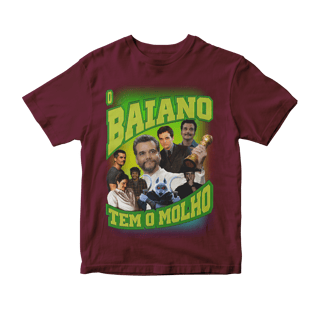 Nome do produto Camiseta O Baiano Tem o Molho #1