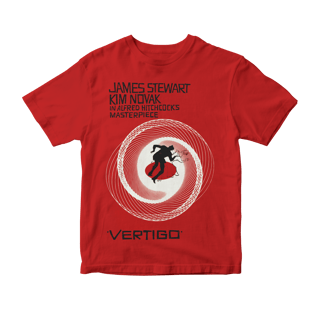 Nome do produto Camiseta Vertigo - Um Corpo Que Cai (Alfred Hitchcock)