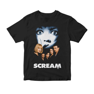 Camiseta Scream/Pânico (1) Black