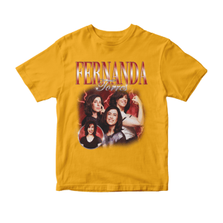 Nome do produto Camiseta Fernanda Torres