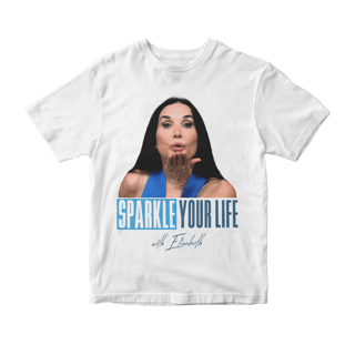 Nome do produto Camiseta Sparkle Your Life with Elizabeth (The Substance - A Substância)
