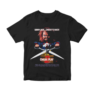 Camiseta Child's Play 2 - Brinquedo Assassino 2 (Chucky)