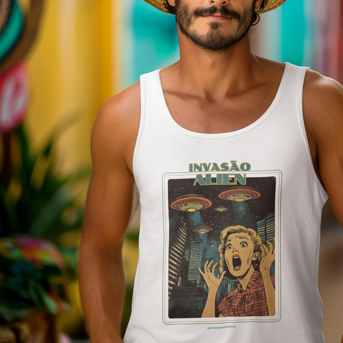 Nome do produto: Invasão Alien | Regata