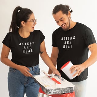 Nome do produto Aliens Are Real | Camiseta Unissex