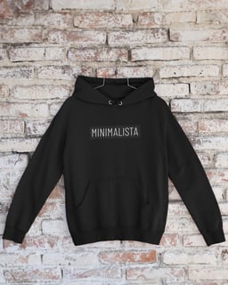 Nome do produto Minimalista | Moletom Unissex