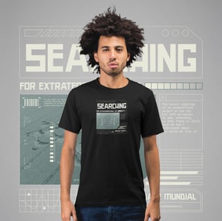 Nome do produto Procurando | Camiseta Unissex