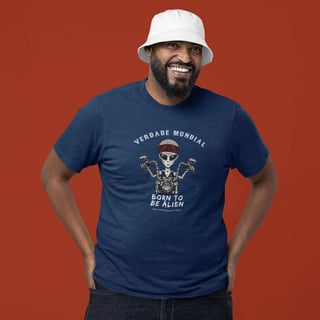 Nome do produto Alien Motoqueiro | Plus Size