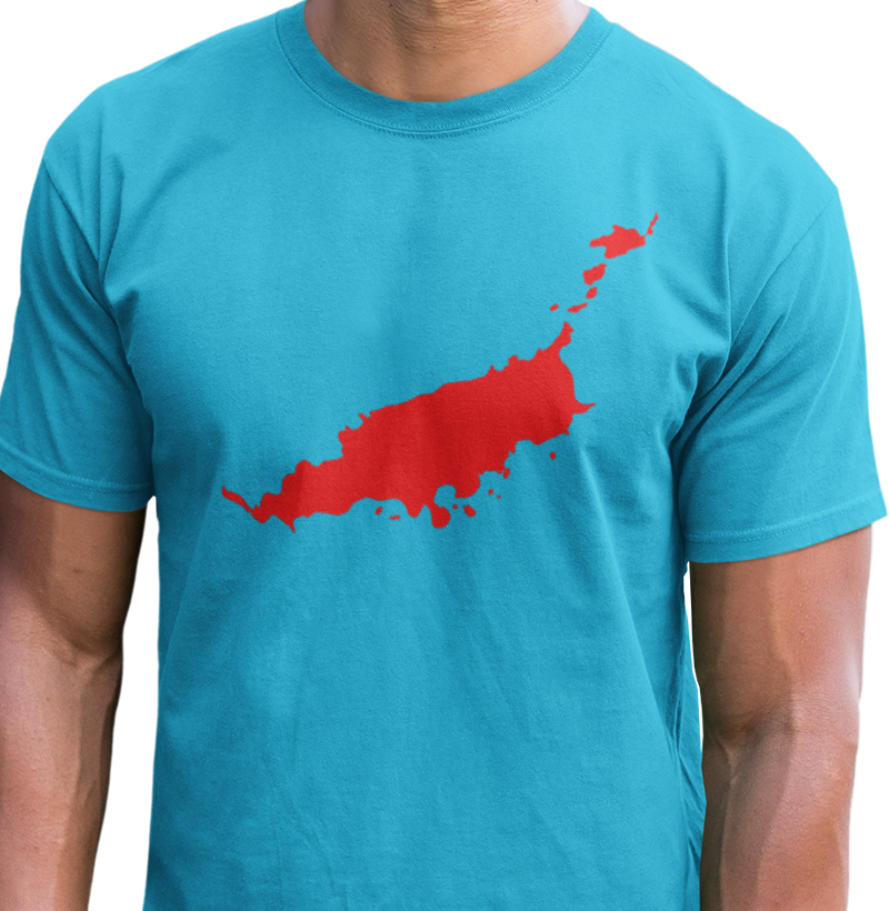 Nome do produto: Camiseta Mapa Laranja
