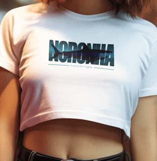 Nome do produto Cropped Tubarão Tigre