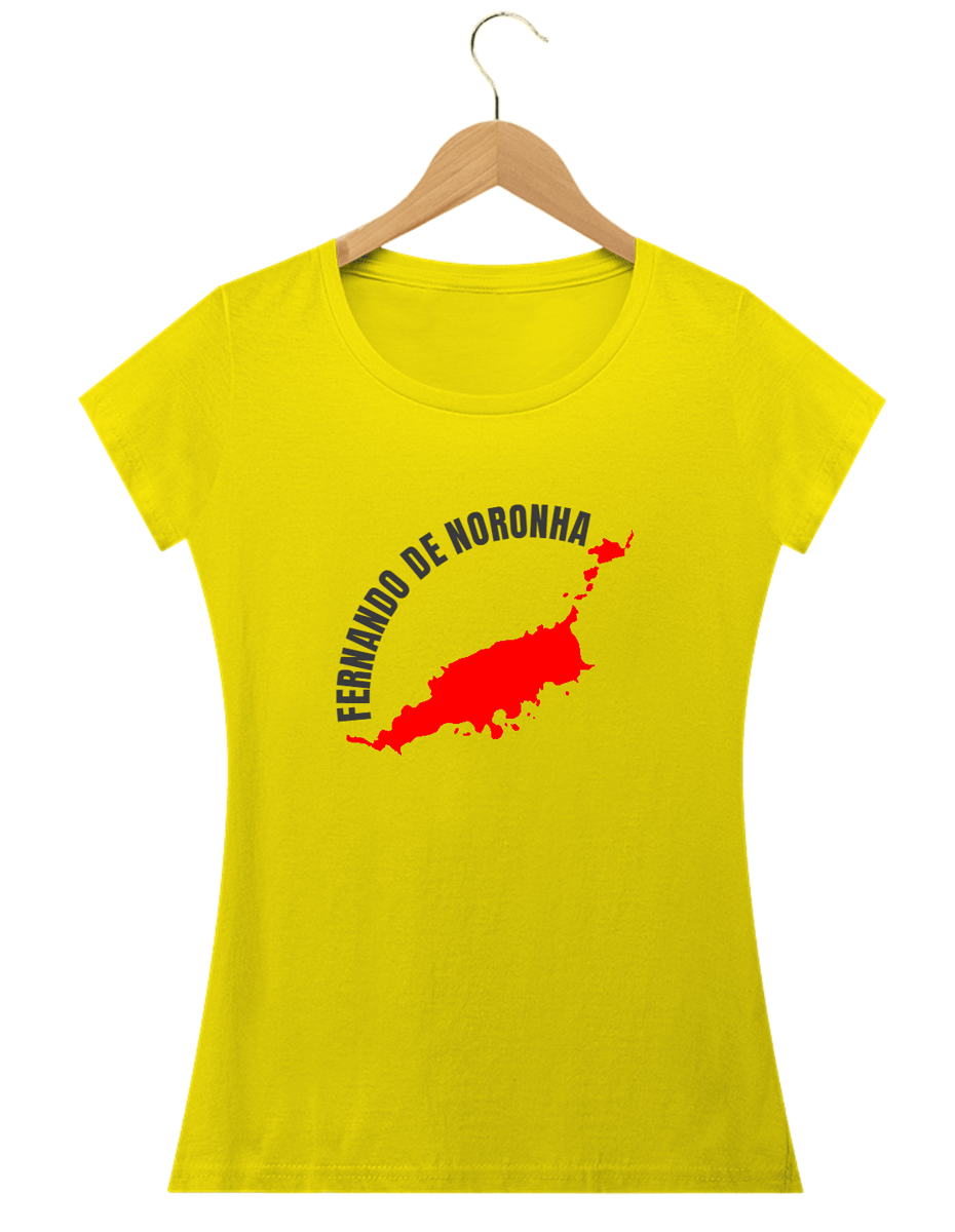 Nome do produto: Baby Look Mapa Laranja
