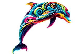 Nome do produto Caneca de Porcelana Golfinho Colors