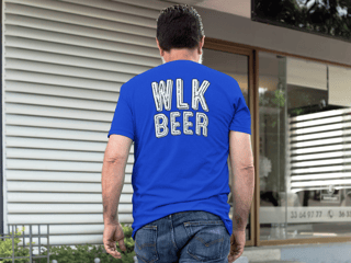 Nome do produtoCamiseta Walking Beer Logo WKL Beer Branco