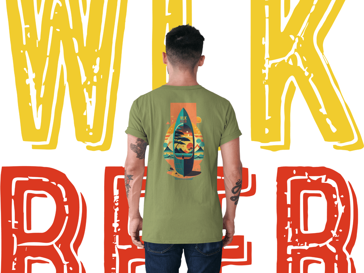 Nome do produto: Camiseta Walking Beer Canoa