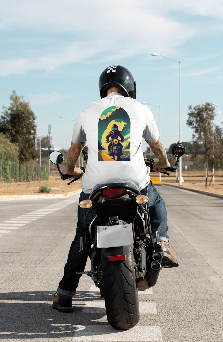 Nome do produto: Camiseta Walking Beer Moto Speed