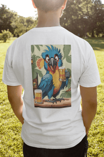 Camiseta estonada Walking Beer Arara