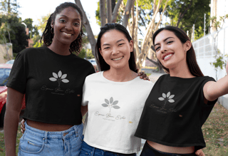 Nome do produto Camiseta Cropped - Espaço Bem Estar