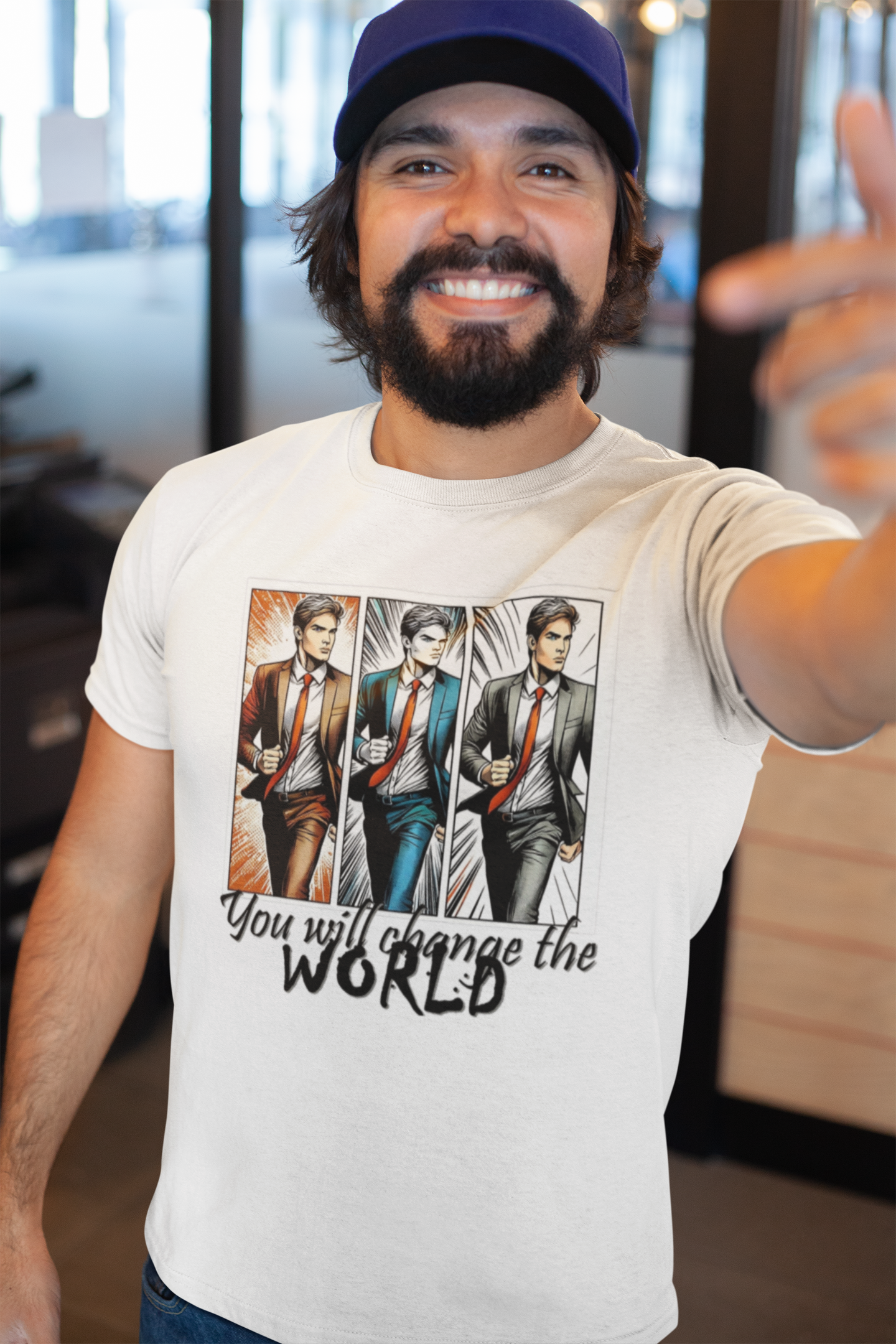 Camiseta Você vai mudar o MUNDO