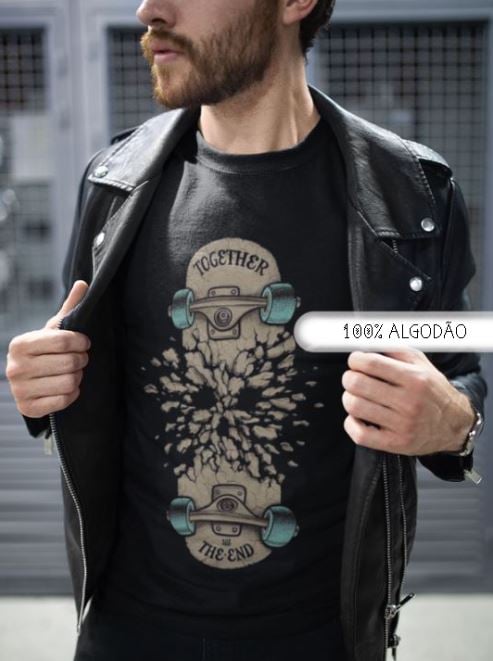 Camiseta skatista