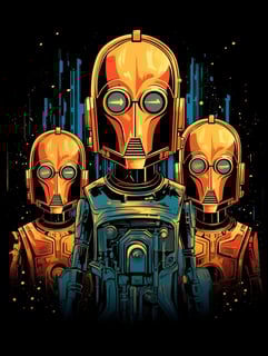 Nome do produto 23SW007 - Droids Vintage