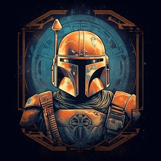 Nome do produto 23SW018 - Mandalorian Vintage