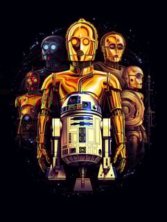 Nome do produto 23SW010 - Droids Vintage