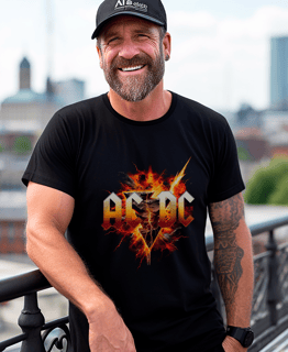 Nome do produto 23CR042 - ACDC - Brian Johnson