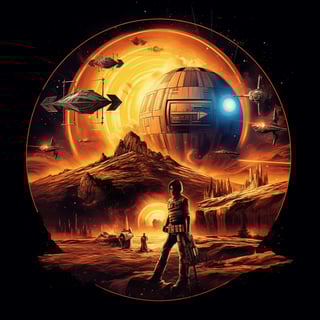 Nome do produto 23SW006 - Star Wars vintage