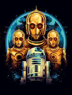 Nome do produto 23SW009 - Droids Vintage