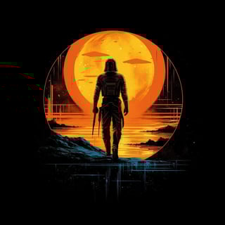 Nome do produto 23SW017 - Mandalorian Vintage
