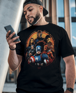 Nome do produto 23M025 - Mundo Marvel Retrô