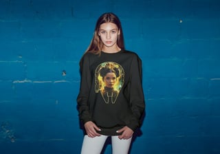 Nome do produto Moletom Princesa Leia 1