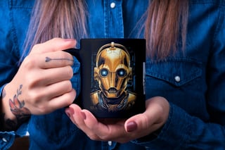 Nome do produto Caneca Mágica Droids Vintage 3