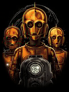 Nome do produto 23SW012 - Droids Vintage