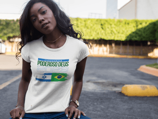 Baby Long Quality Caravana Poderoso Deus 2023 Branca