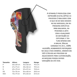 Nome do produto Mr. 2 Bon Clay - One piece (estampa na costa)