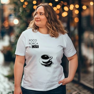 Foco, Força & Café | Plus Size