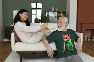 Nome do produtocamiseta t-shirt clássic com raposa style