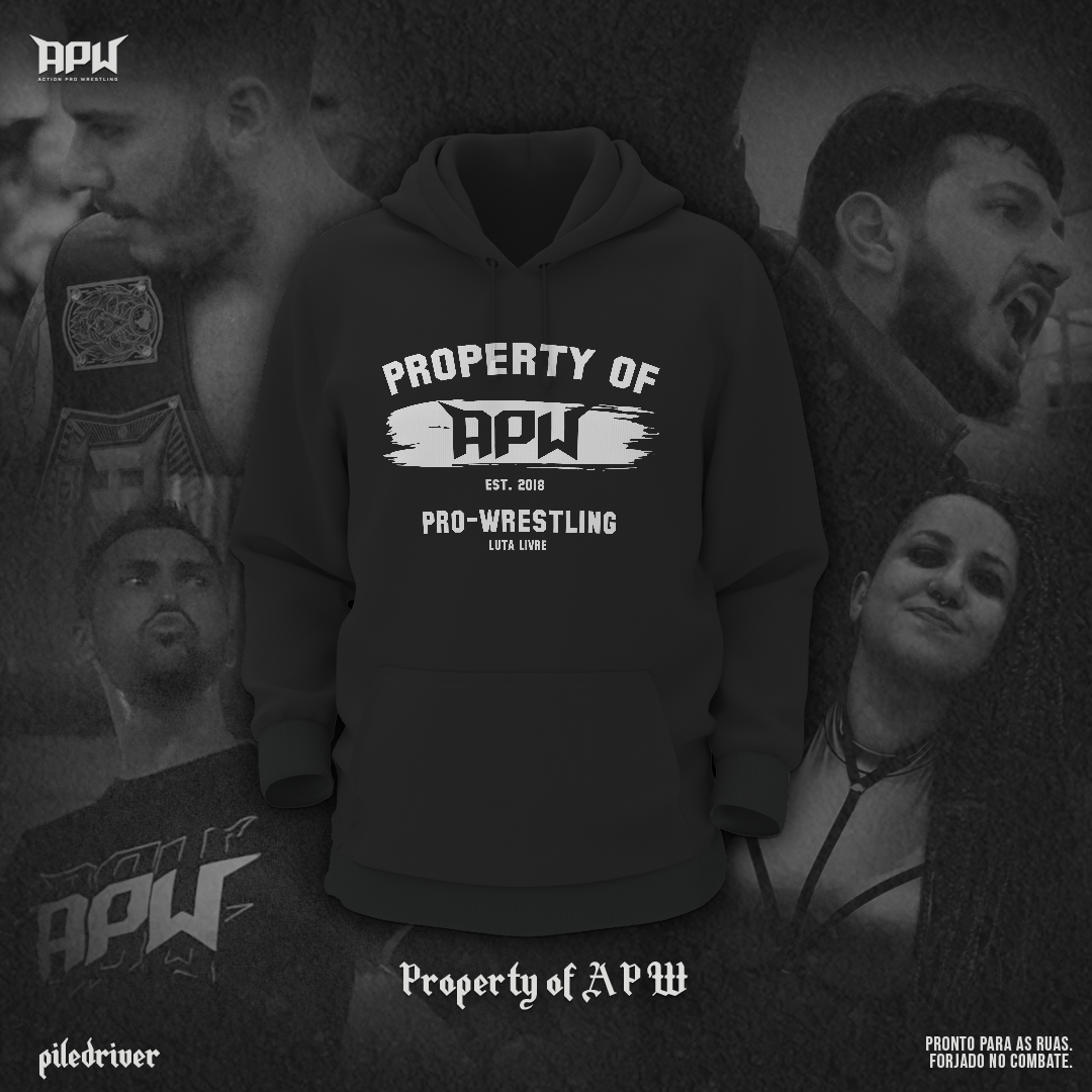 Nome do produto: Moletom com gorro Property of APW