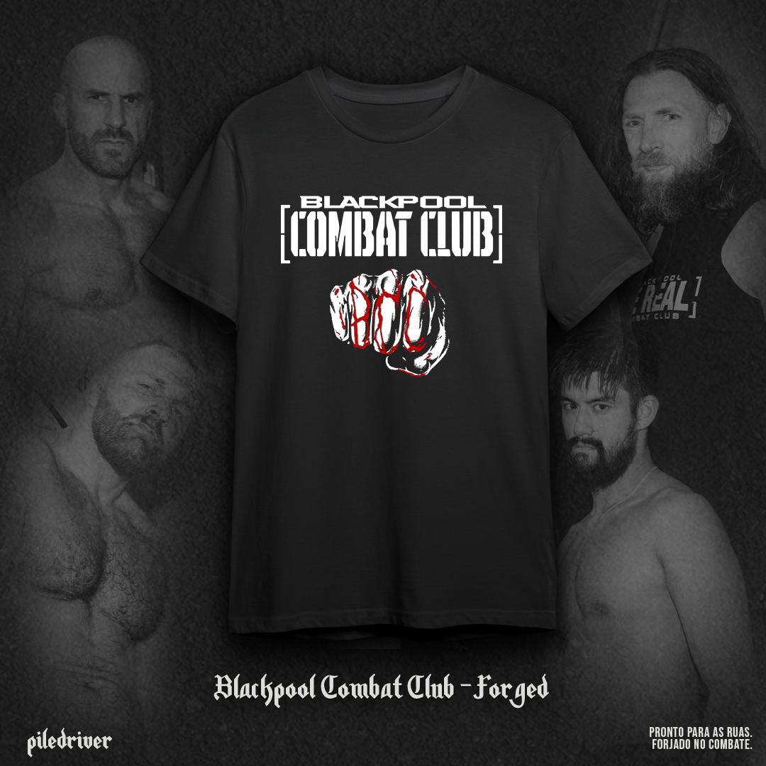 Nome do produto: Camiseta Blackpool Combat Club Forged