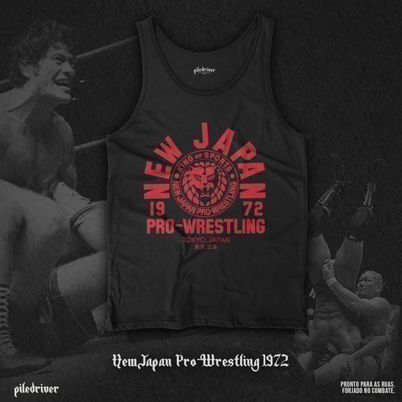 Regata New Japan Pro-Wrestling 1972 RED