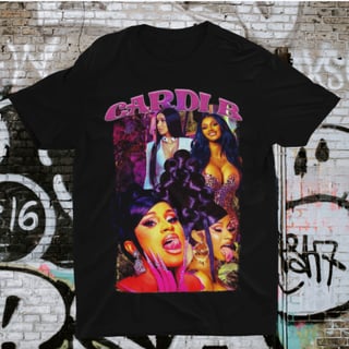 Nome do produto Camiseta Cardi B