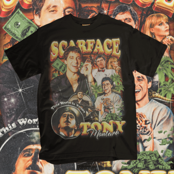 Camiseta Tony Montana - Scarface