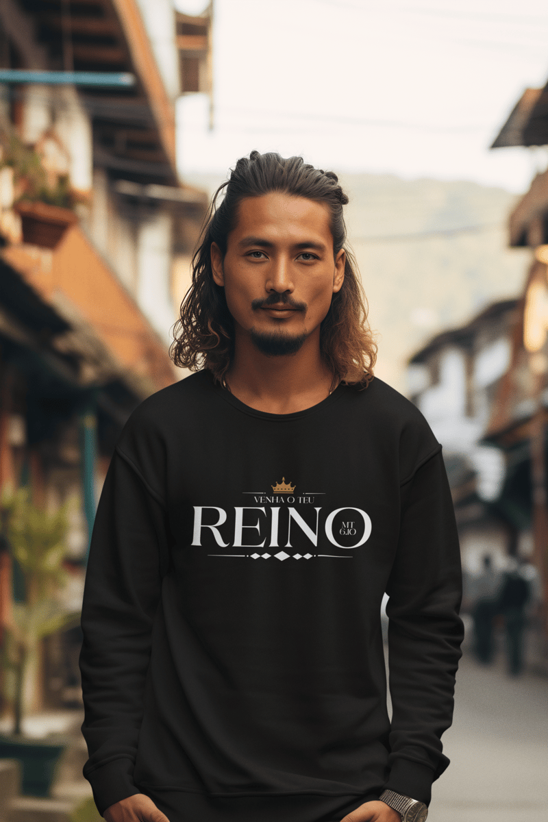 Nome do produto: Moletom Venha o Teu Reino