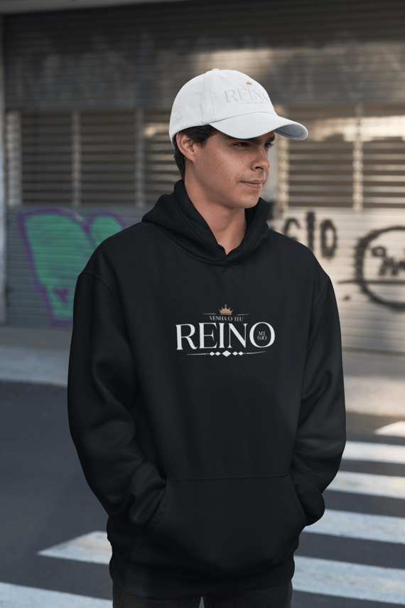 Moletom Canguru Venha o Teu Reino