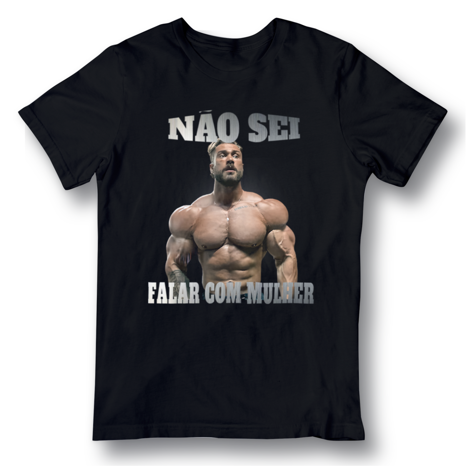 Camiseta não sei falar com mulher