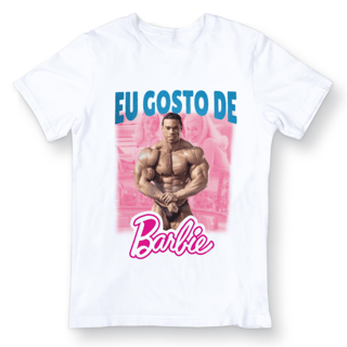 Camiseta - Eu gosto de Barbie